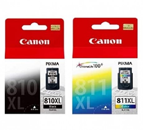 Canon Combo Pg 810 XL and Cl 811 XL Ink Cartridge Set of 2